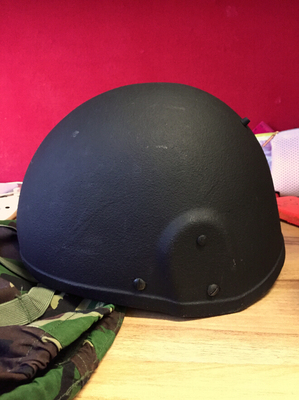 全新 原品 英国 英军 马克6 mk6a 头盔 钢盔 sml码 送盔罩