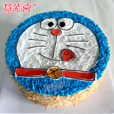 叮当猫蛋糕图片