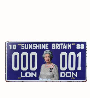 英国车牌图片