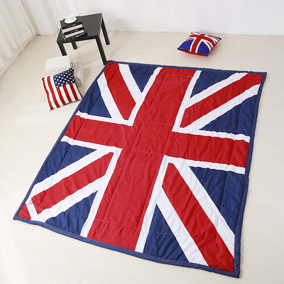 国旗被子图片