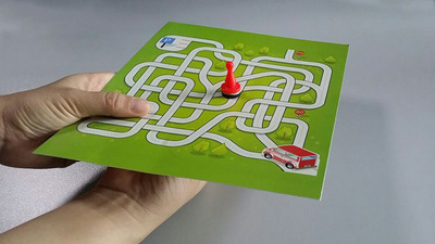 科技小制作磁铁走迷宫儿童科学实验益智玩具幼儿园小学科普教具