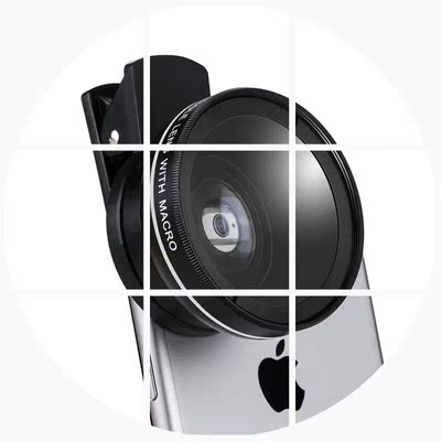 通用手机镜头超广角微距照相机iphone6s美颜外接滤镜摄影单反摄像