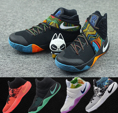 正品欧文2代篮球鞋黑人月复活节kyrie2全明星红黑耐磨战靴男女鞋1