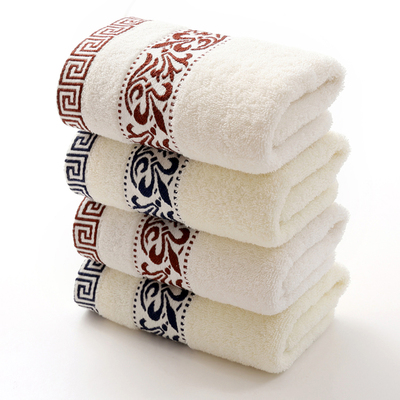 青花瓷毛巾图片