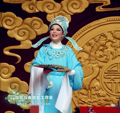 越剧小生衣服图片