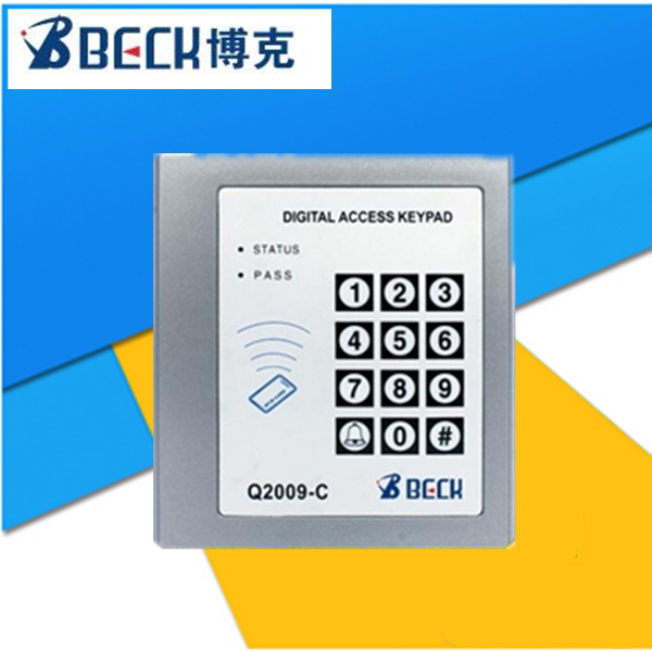 博克q2009-c id卡电子门禁系统密码锁刷卡门禁单双门控制器