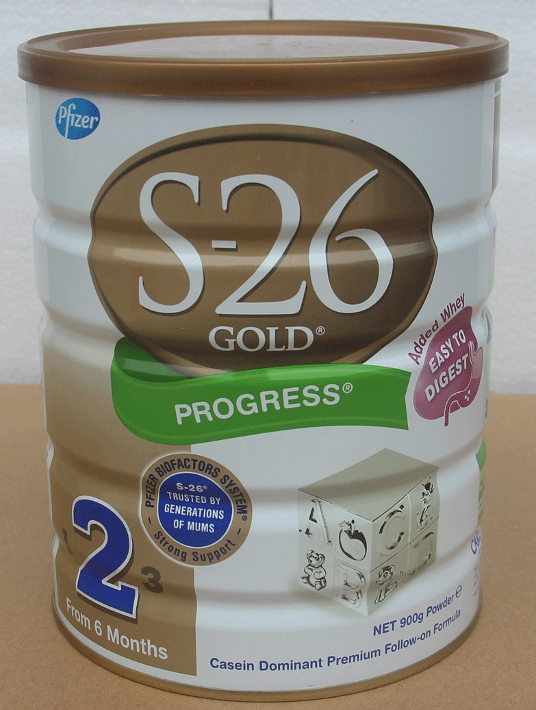 6罐包邮新西兰 原装进口 wyeth惠氏s26金装奶粉2段6-12月