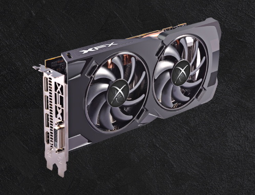 讯景rx470黑狼进化版 4gd5 256bit独立显卡