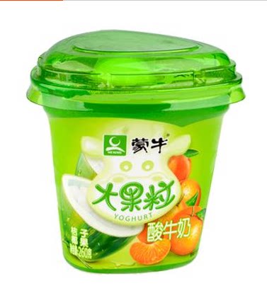 蓝莓果粒酸奶蒙牛杯大果粒酸奶蒙牛酸牛奶果粒260gx10 多省包邮