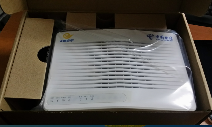 全新友华通信pt622光纤猫 epon两口光猫广东电信版e8-c 2 1设备