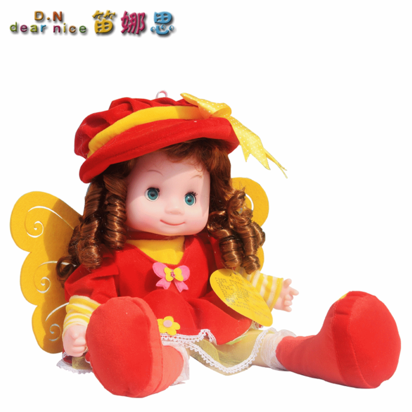 童发音玩具音乐娃娃会唱歌的洋娃娃公主布娃娃宝贝天使宝宝礼物儿