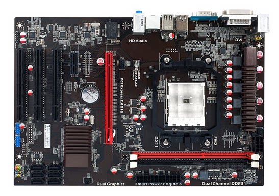 colorful/七彩虹 c.a55h m2 v17a fm2主板 网驰a55ak m2 v14