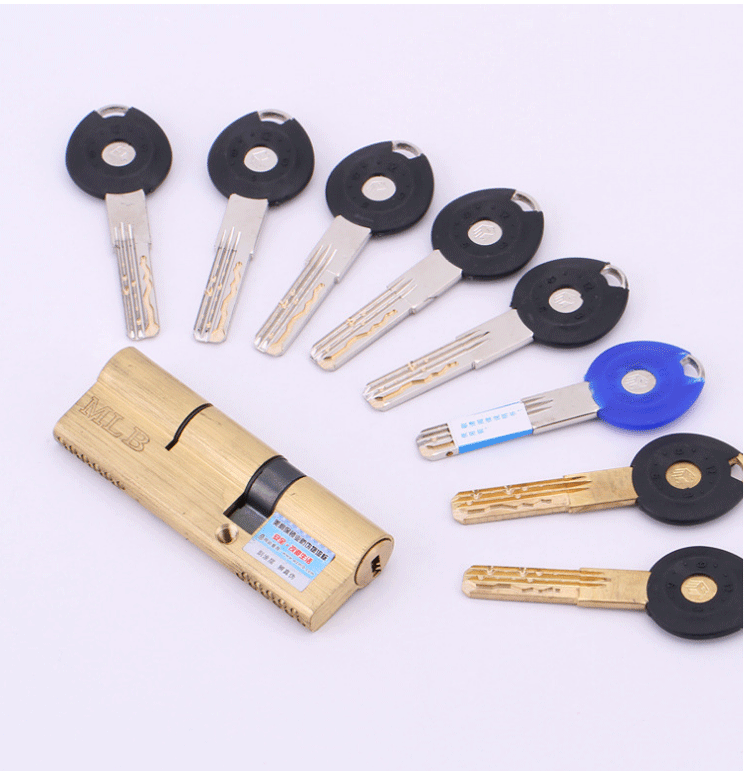 防盗门锁芯美利保三代升级版超b级超c级防盗门锁芯防锡纸防暴防撬