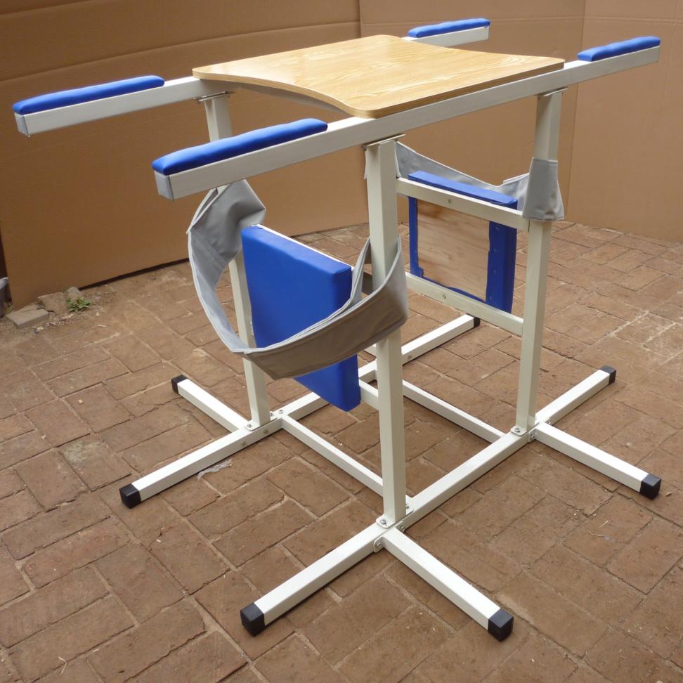 皇冠信誉双人站立架老人偏瘫中风脑瘫站立床下肢康复训练站立器材