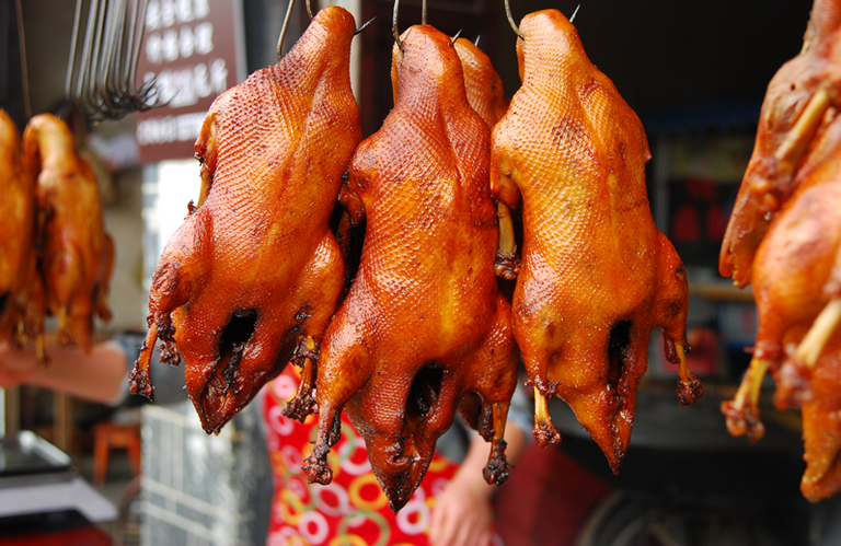 烟雨柳江特产美食杨鸭子郭鸭子油烫鸭甜皮鸭1200g一只特价包邮