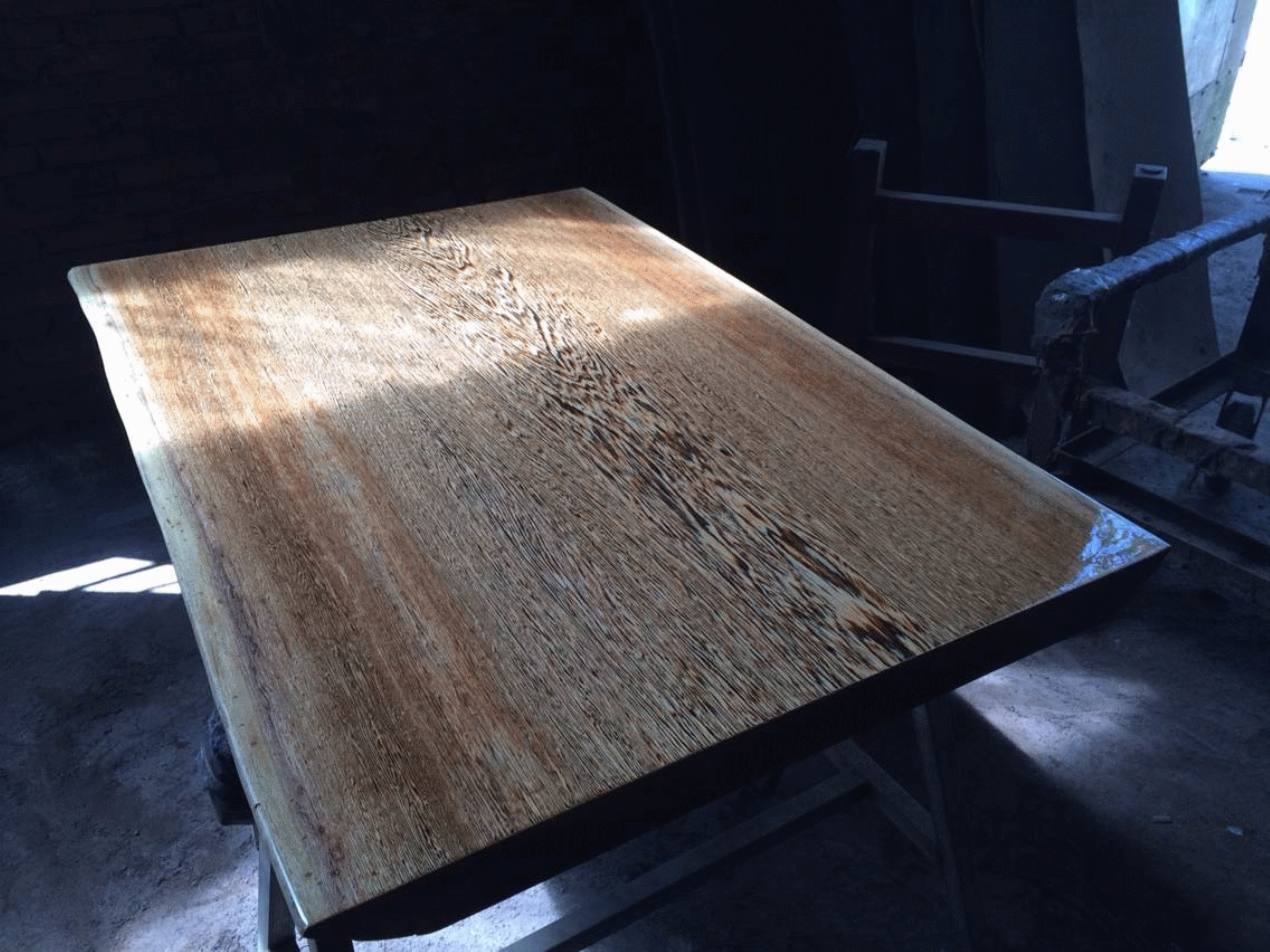 木原木鸡翅木大板桌主管桌实木电脑桌书桌写字桌茶桌116*80*6实