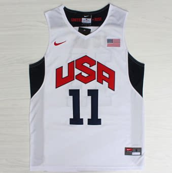 正品代购篮球服 2012伦敦奥运会美国国家队梦十队11号 乐福球衣
