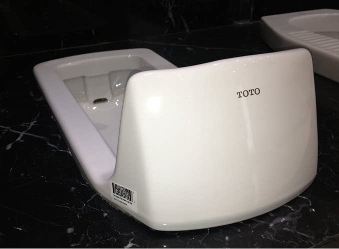 东陶卫浴蹲便器 大便器cw7b/dc603vl 水箱后排水带前档式蹲坑包邮