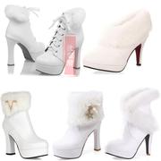 taobao agent 沈君府 奇迹暖暖 福祉铃喵 COSPLAY鞋子 灵猫 COS高跟靴子