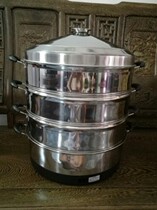 不锈钢电蒸笼电蒸桶蒸包炉电蒸锅蒸包子机电蒸炉蒸汽炉蒸笼屉商用