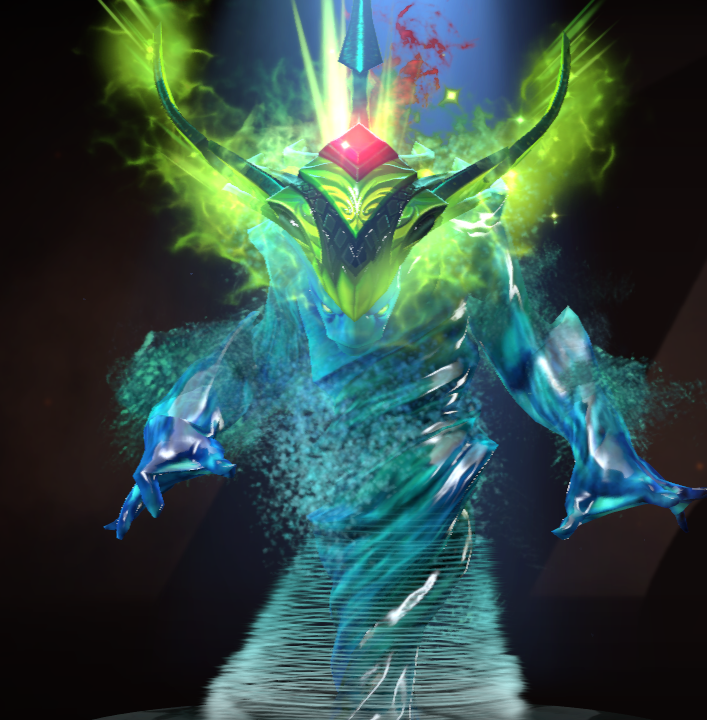 dota2/变体精灵/水人/mor/泪水之冠/不朽头/特效/现货