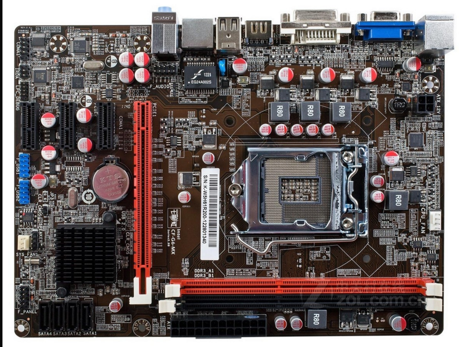 colorful/七彩虹h61主板 集成小板1155针 拼映泰th61 b75