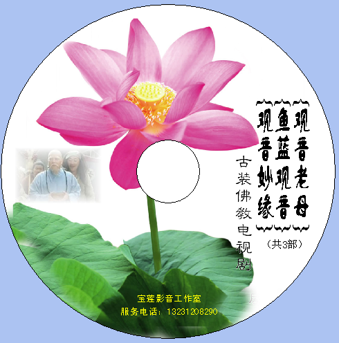 【观音老母,鱼篮观音,观音妙缘】3部 合集1张 佛教故事汇集