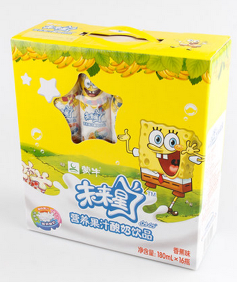 蒙牛未来星妙妙营养果汁香蕉味4月11号180ml*16