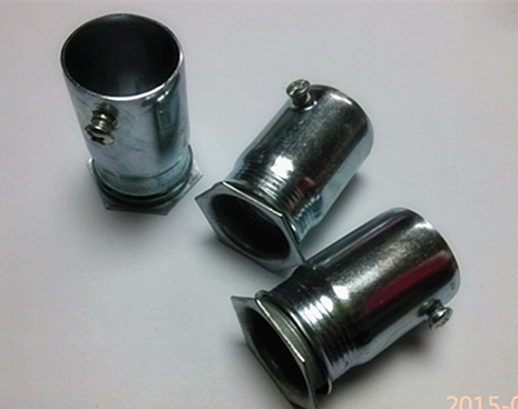 kbg25 金属镀锌穿线管kbg jdg锁母 盒接锁扣 锁母 黄色白色带螺丝