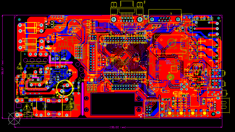 承接各种pcb电路板画图/电路原理图绘制/pcb设计制作/原理图代画