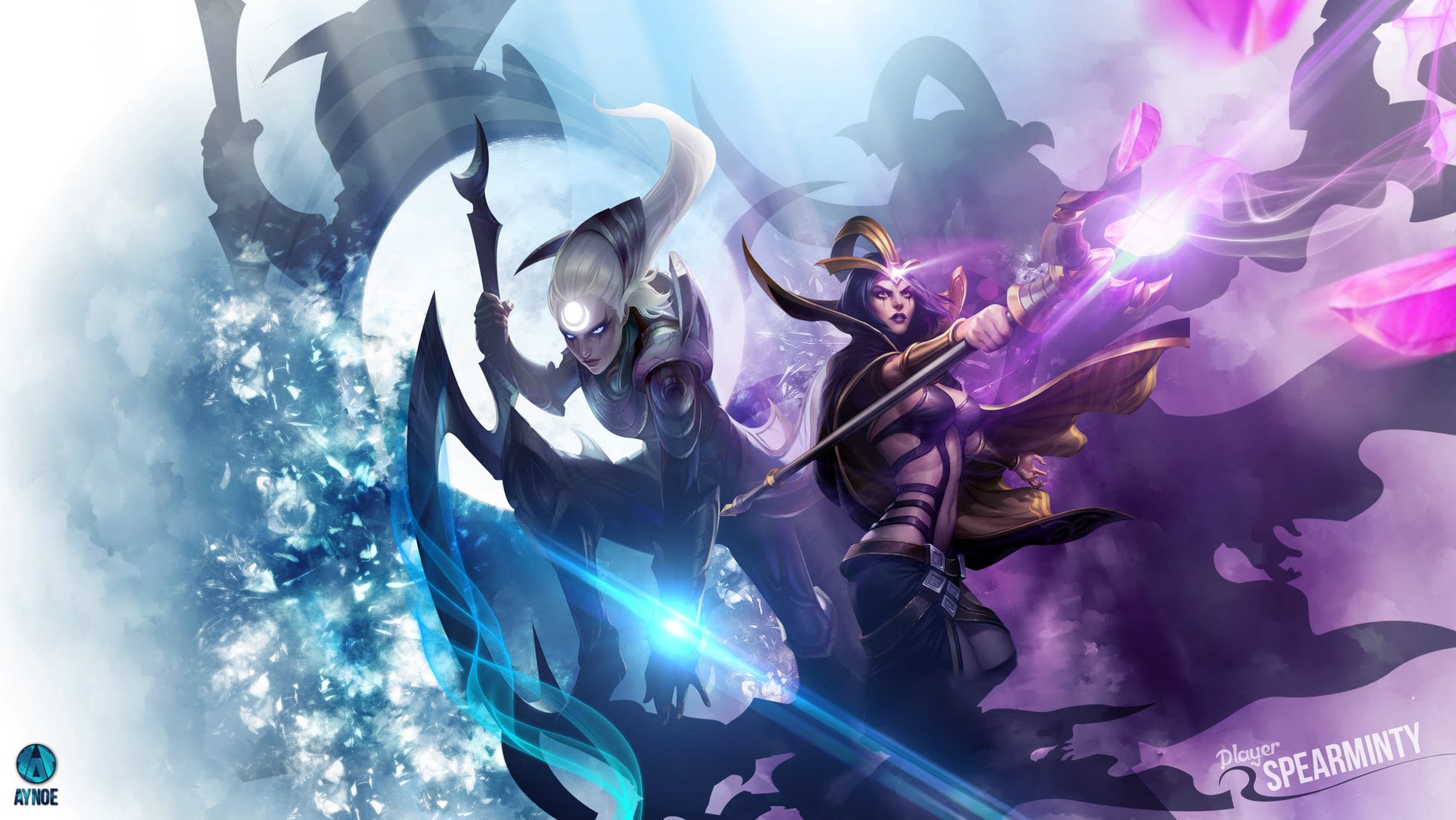 笔记本电脑桌面高清壁纸主题秒发货lol英雄联盟超清壁纸合集100p