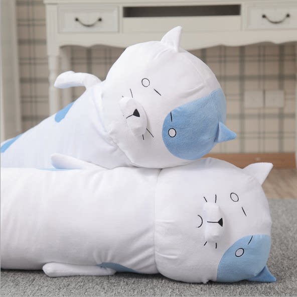 干物妹小埋酱同款等身长抱枕悲伤猫靠垫巨大长喵玩偶145cm包邮