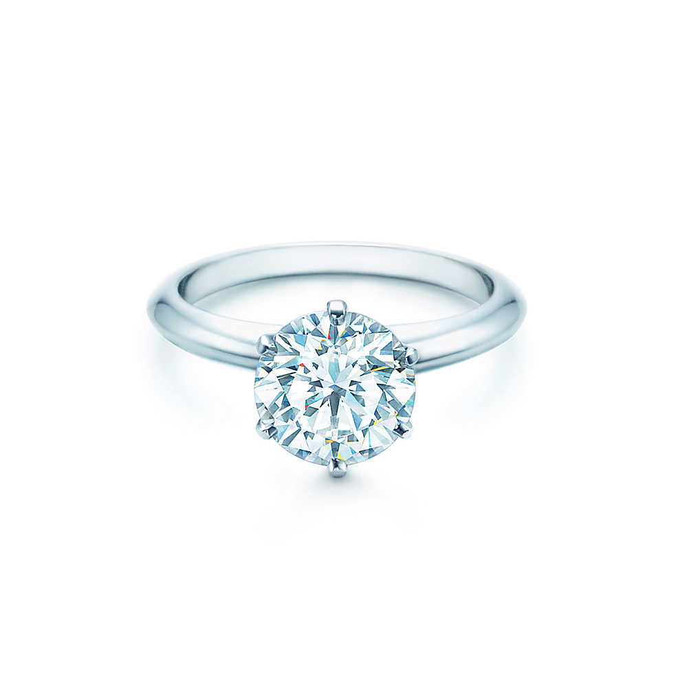 美国纽约正品代购证书 蒂芙尼 tiffany setting 1.01fvs1 钻戒