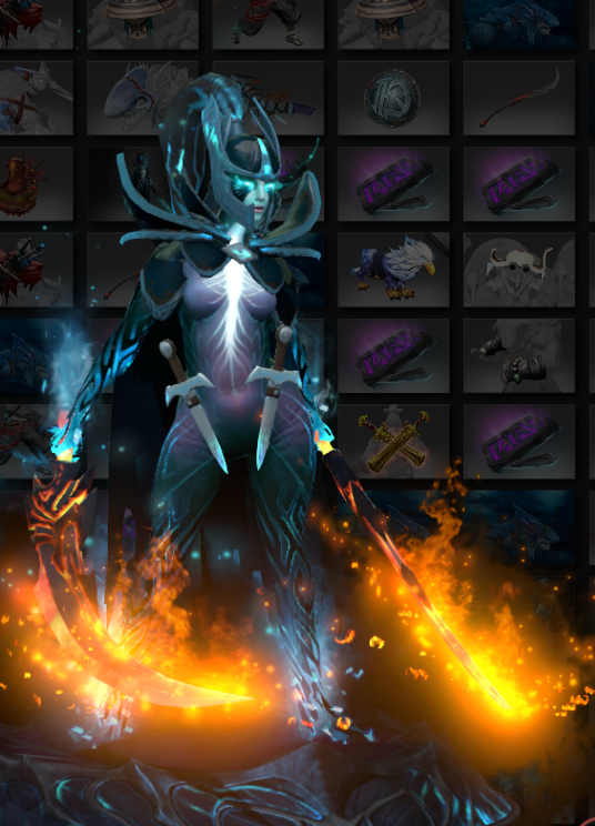 dota2幻影刺客 pa至宝 尊享 无双诡魅 全解锁 满特效 未解锁105