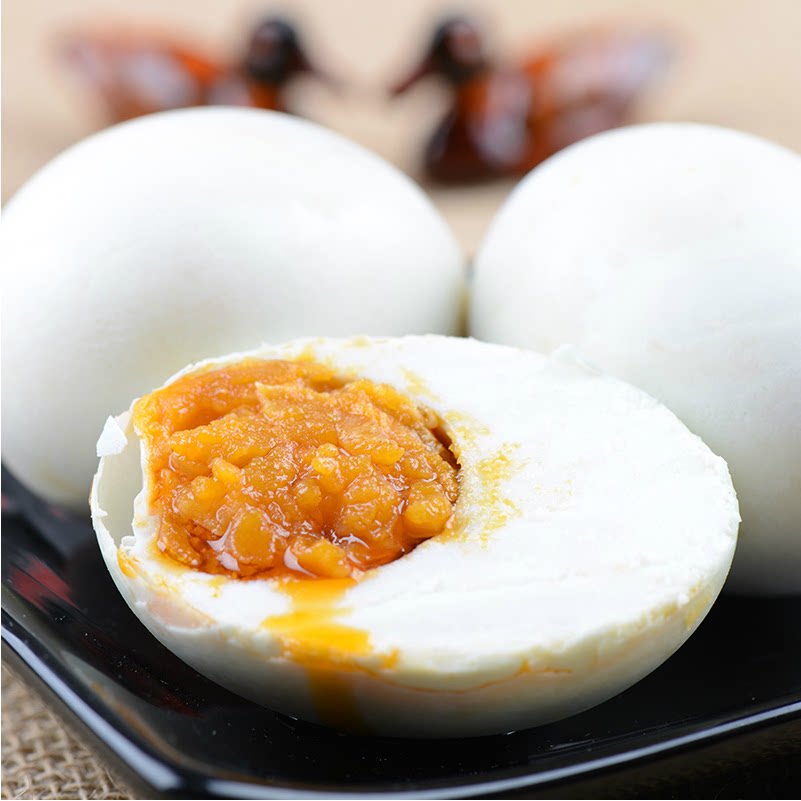 小平广安正宗熟咸蛋黄流油翻沙 盐蛋清白嫩爽口咸鸭蛋9个468g盒装