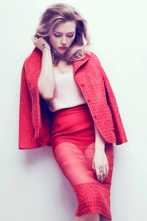 金发美女 斯嘉丽约翰逊 美国 性感女生 黑寡妇装饰画 海报定做