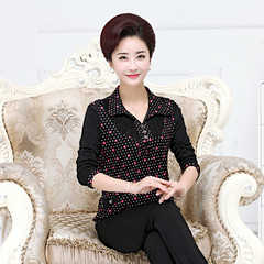 中老年女长袖t恤衫店铺-中老年女长袖t恤衫商家