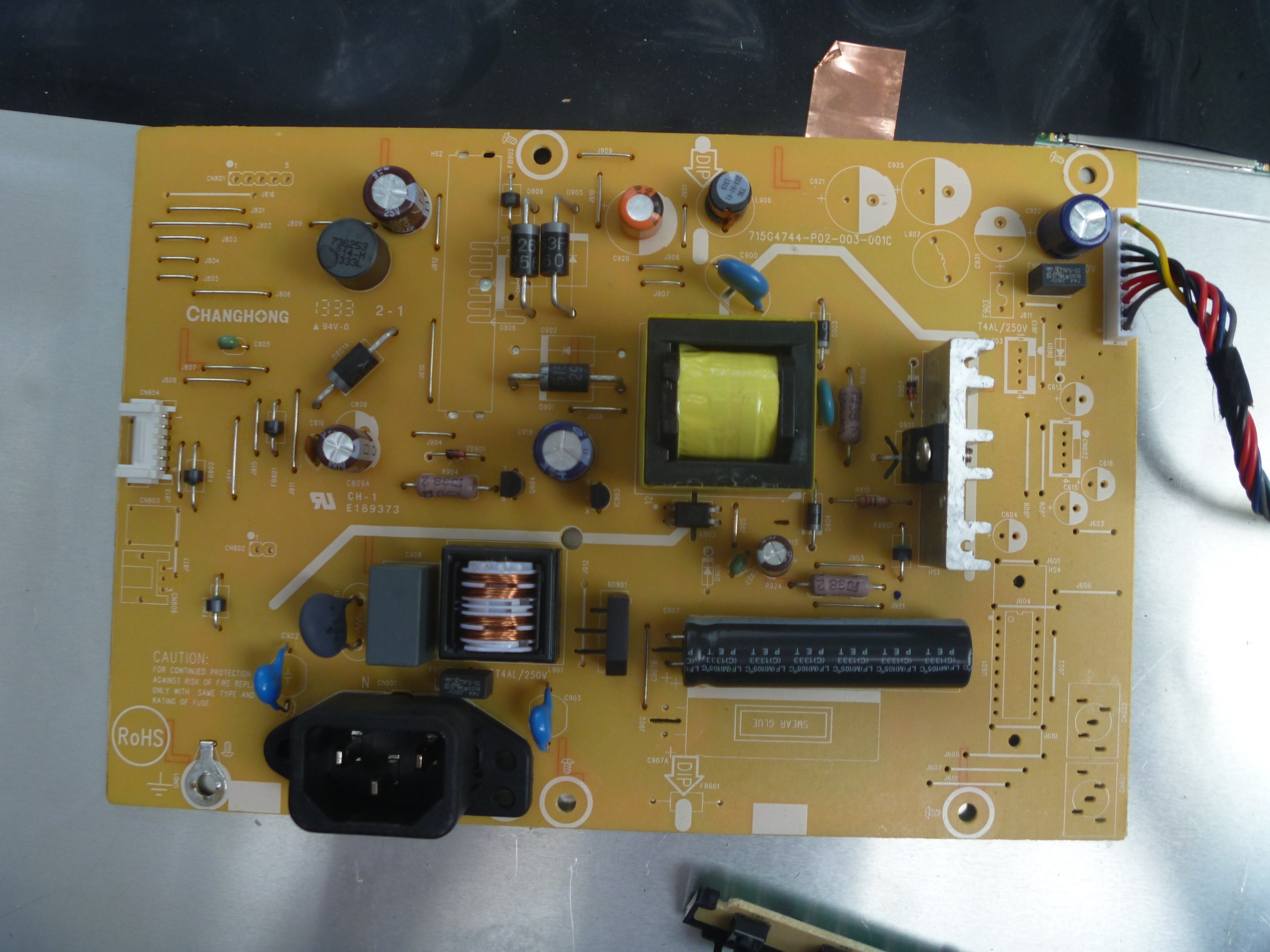 二手 冠捷 aoc e2250swn 215lm00019 原装led 电源板 高压板