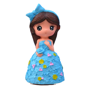 儿童石膏雕塑涂色涂颜色的w娃娃全套泥上色具手工绘画存钱罐像