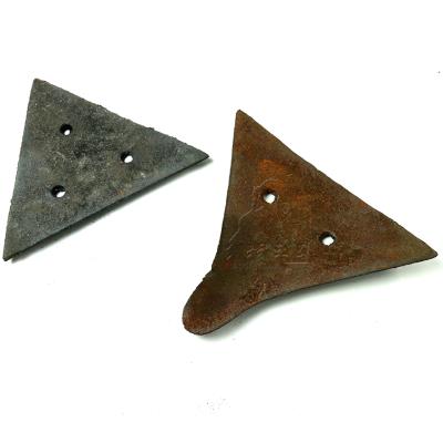 新品犁尖铧犁铲微耕机农用机械y配件开沟翻土播种压膜牛犁菜园定