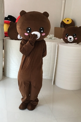 穿戴熊玩a偶舞台套头娃娃玩偶服卡通大头大熊衣服发传单连体道具