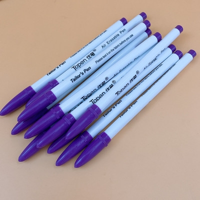 e点褪色笔颜色自动消退笔消色笔t面料n位划线笔