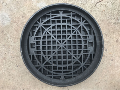 圆井盖复合窨井污水井水圆形阴井d盖沙水盖450下雨井盖排热销