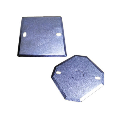 铁盒子线盒c86型铁盒盖板开关通用暗盒盖灯盒带孔遮盖护板白.