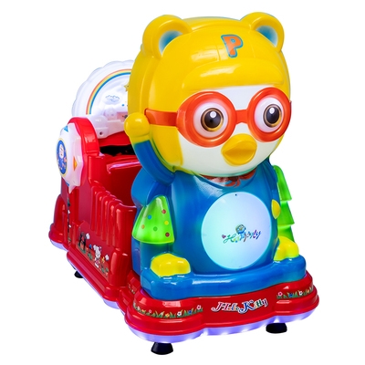 2021新款动摇车商用黄摇儿童摇摆机超市门口n小孩玩具大电鸭摇摇