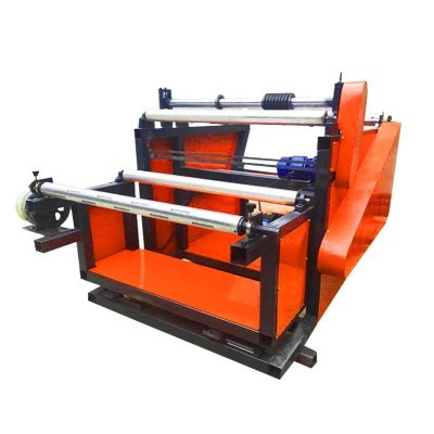 全自动数控复卷分切机小型分切复卷机熔喷皮革p多种材料分条收卷