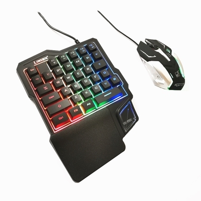 手机键盘通用安卓外接键盘鼠标套装游戏sm6平板m5.