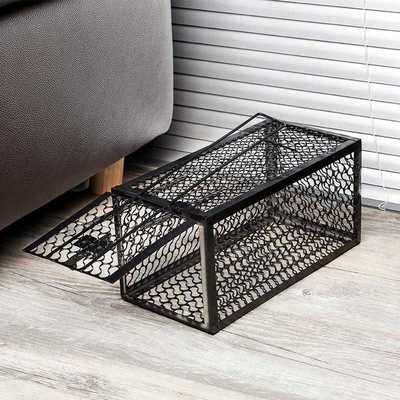 捕鼠铁夹子工具笼老捕鼠笼易子鼠夹野鼠大号笼铁猫w灭外器鼠夹.