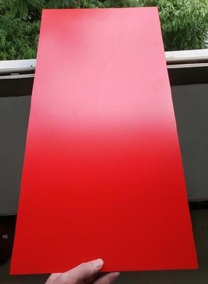 室外铝合金铝塑板墙贴自粘门头自贴红色厨房板材防v潮橱柜石纹装