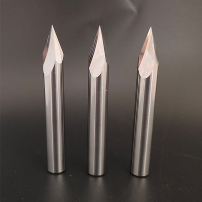 新中心钻40定30度倒钨刀超硬角钢合金铣刀螺旋定点钻单边20度/.